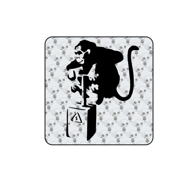 Sticker Monkey tnt