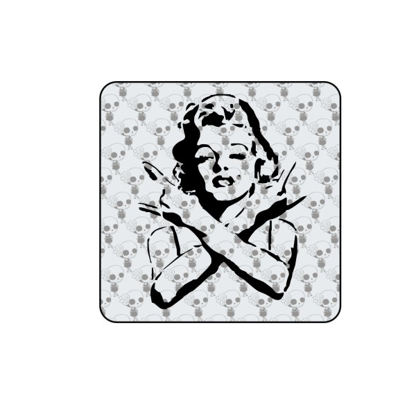 Autocollant marilyn