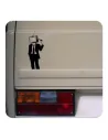 Autocollant TV Head