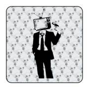 Autocollant TV Head