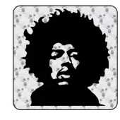 Sticker Hendrix 2