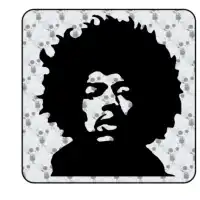 Sticker Hendrix 2