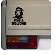 Autocollant Viva la evolucion