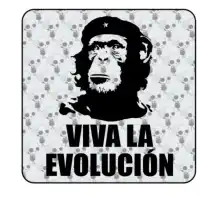 Autocollant Viva la evolucion 2