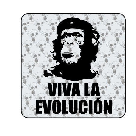 Autocollant Viva la evolucion