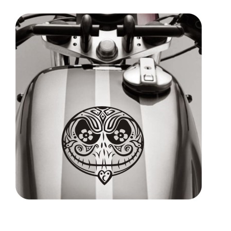 Pegatina de vinilo JACK SKELETON SUGAR SKULL