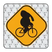 Pegatina CAUTION. Pegatinas freaks, pegatinas frikis. 2