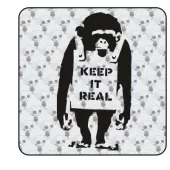 Autocollant Keep it real 2