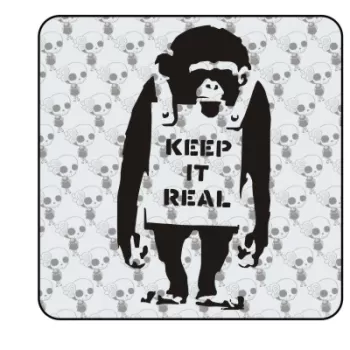 Sticker Keep it real