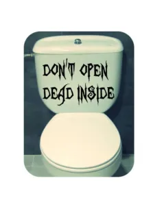 Don ist offen im Inneren tot