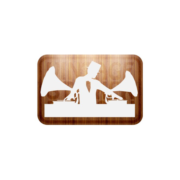 Autocollant classic dj