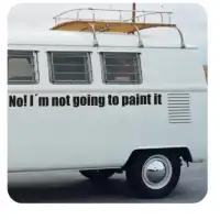 I M NOT GOING TO PAINT IT Aufkleber