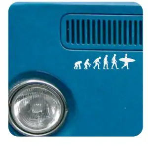 EVOLUCION SURF Aufkleber