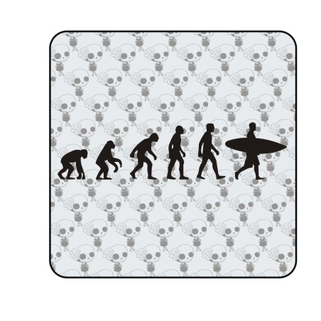 Sticker evolucion surf