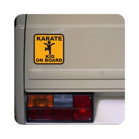 Autocollant Karate Kid On Board