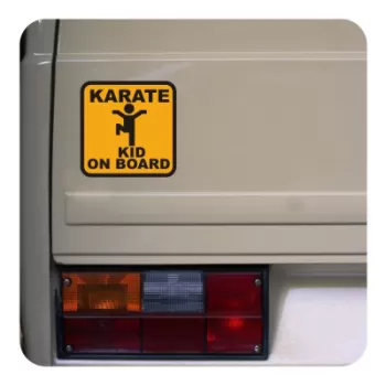 KARATE KID ON BOARD Aufkleber