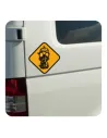 Sticker gas mask