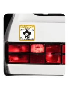 WARNING CHUCK NORRIS