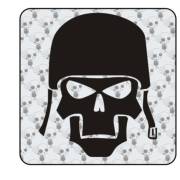 Pegatina de vinilo CASCO