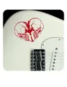 Autocollant Corazon Calaveras