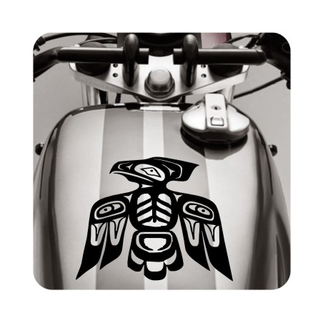 Sticker aguila maya
