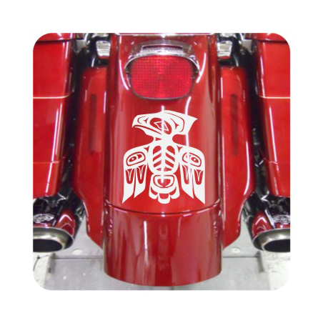 Sticker aguila maya