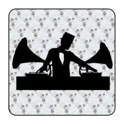 Sticker classic dj 2
