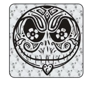 Autocollant Jack Skeleton Sugar Skull