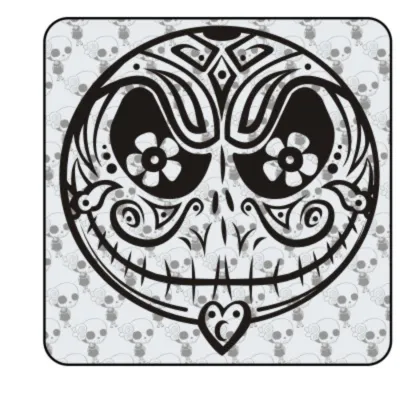 Pegatina de vinilo JACK SKELETON SUGAR SKULL 2