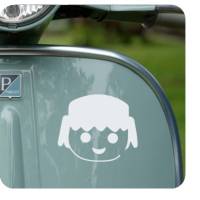 Pegatina CLIC. Pegatinas freaks, pegatinas frikis.