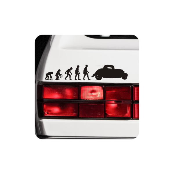 Sticker hot rod