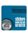 STICKERS MAKE MY VAN GO FASTER Aufkleber