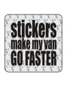 STICKERS MAKE MY VAN GO FASTER Aufkleber