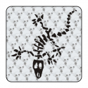 Sticker Gecko Skull