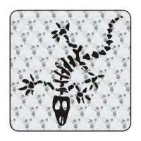 Sticker Gecko Skull 2