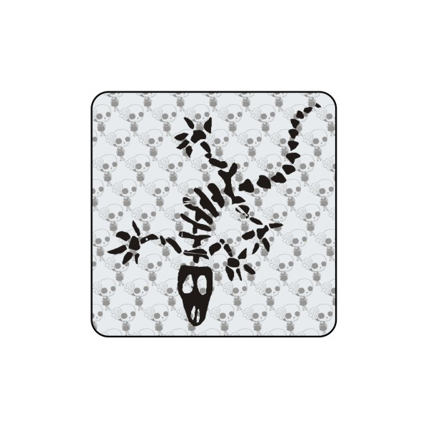 Aufkleber Gecko Skull Aufkleber