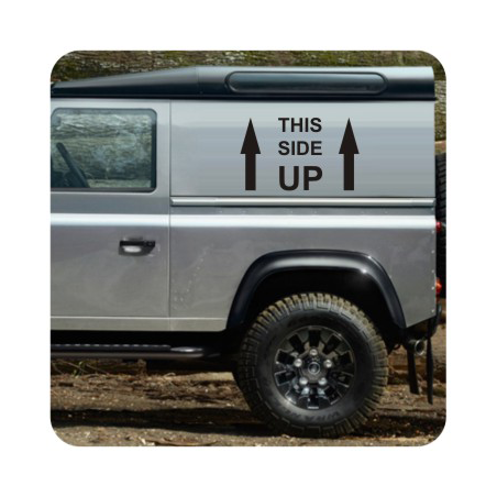 THIS SIDE UP Aufkleber
