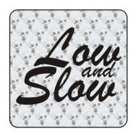 LOW AND SLOW Aufkleber 2