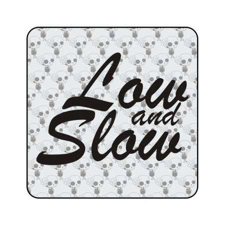 Pegatina LOW AND SLOW