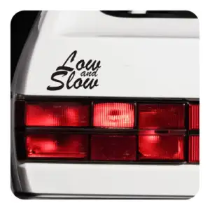 Sticker low and slow