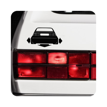 Autocollant vw corrado