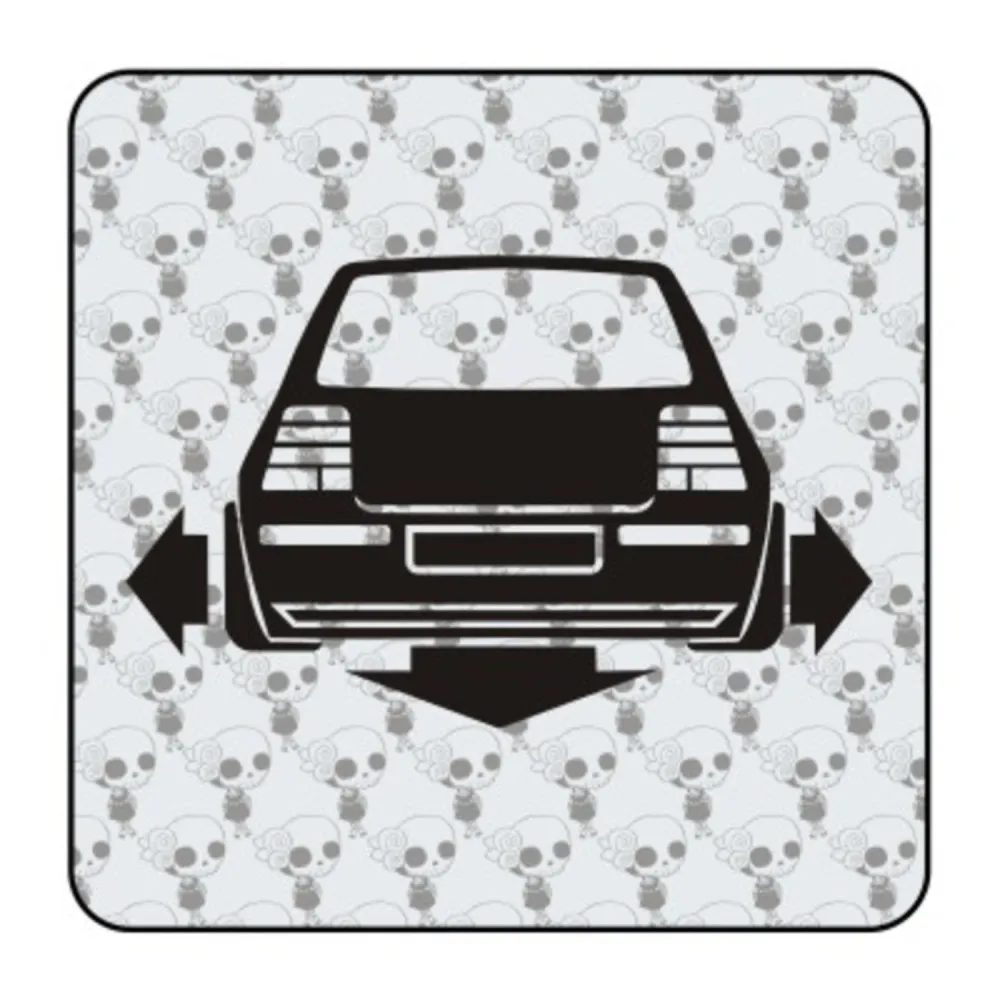 Autocollant vw golf low