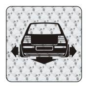 Sticker vw golf low