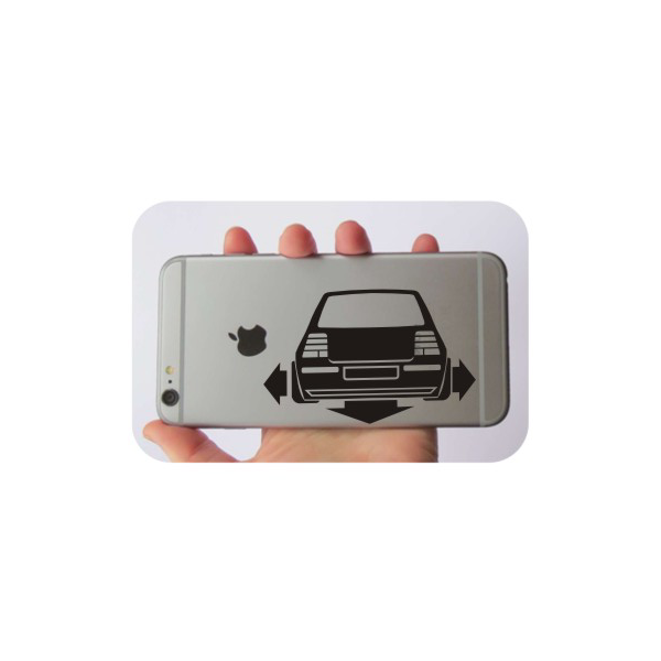 Sticker vw golf low