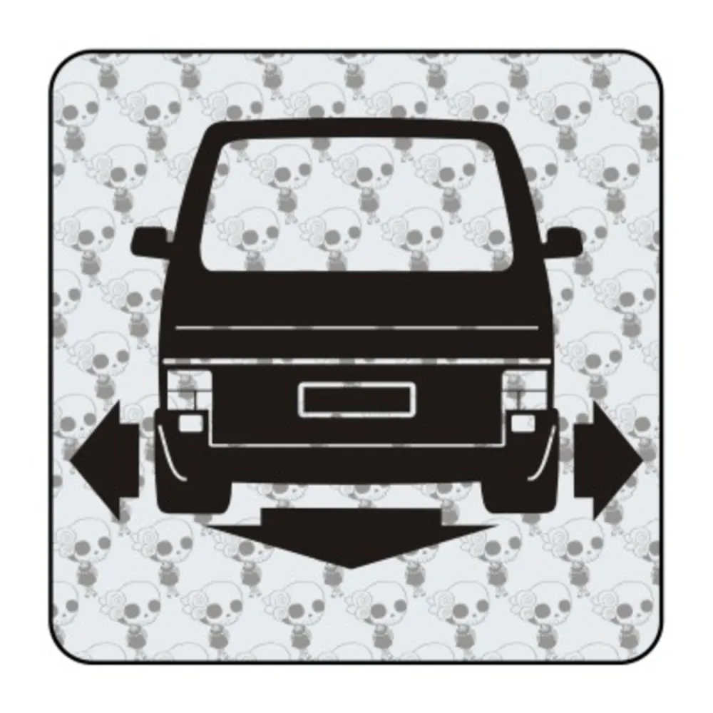 Pegatina VW T4 LOW. Pegatinas para Camper y Autocaravana