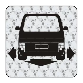 Sticker vw t4 low