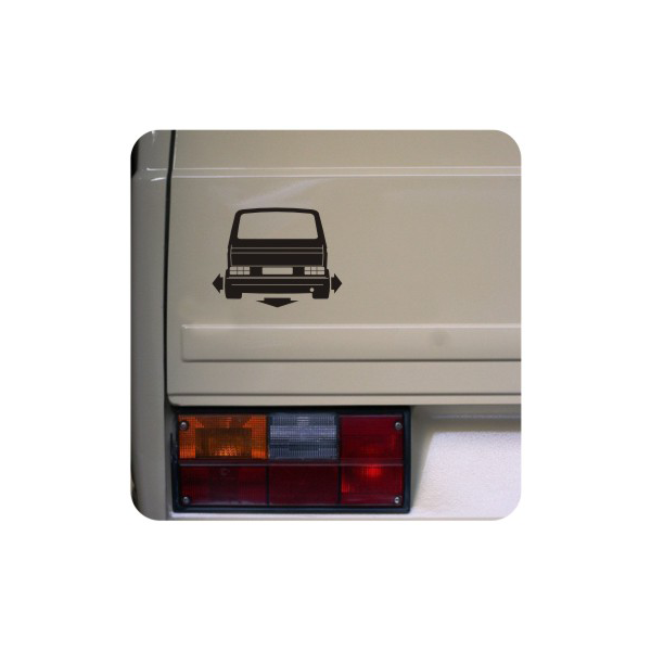 Sticker vw t3 low