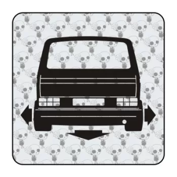 Sticker vw t3 low