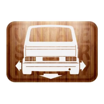 Autocollant vw t3 low