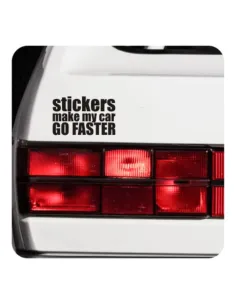 STICKERS MAKE MY CAR GO FASTER -5